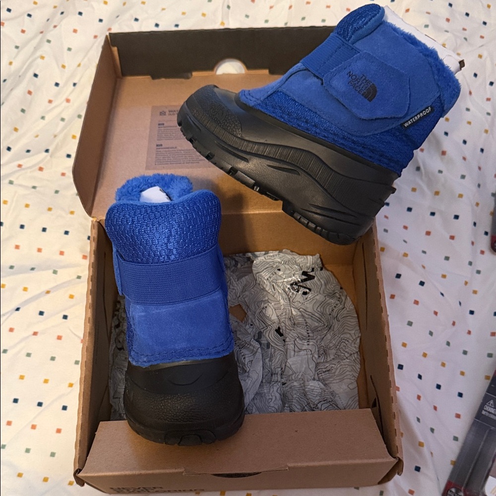The North Face Royal Blue Winter Boots